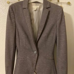 Gray blazer